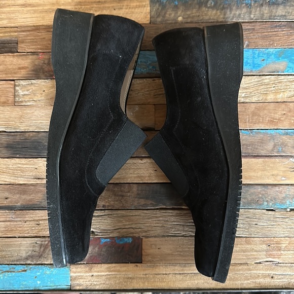 Salvatore Ferragamo Platform Loafers Sz 8.5 - Picture 6 of 9